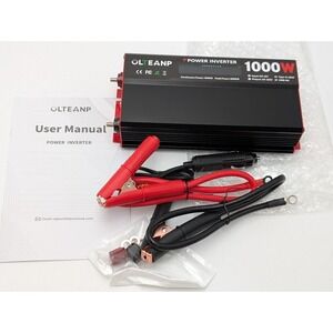 1000 Watt Power Inverter 12V DC to 110V/120V AC Car Inverter with LCD Screen ...
